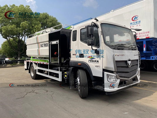 RHD 220HP 4X2 4m3 Water Tanker 8m3 Dust Tanker Sewer Cleaner Truck In Maldives