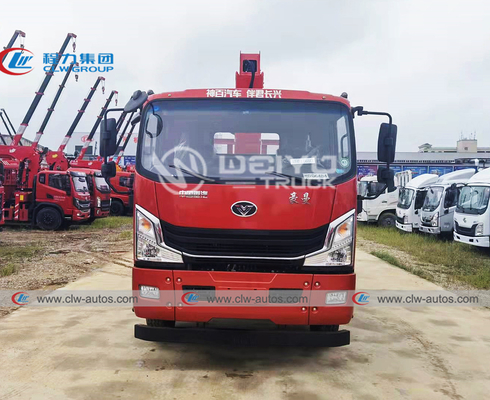 Sinotruk Homan SANYI Truck Mounted Telescopic Crane 5 6 7 Tons