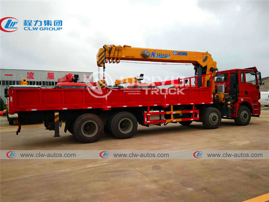 Shacman 8x4 12Wheeler Truck Mounted Telescopic Crane With XCMG