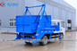 Dongfeng Self Loading Swing Arm Garbage Truck 4x2 4cbm With Hanging Chain
