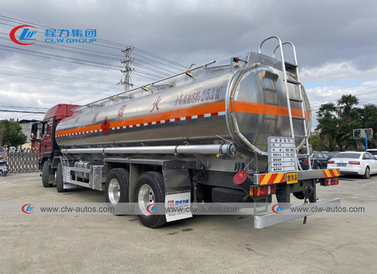 8x4 12 Wheels Carbon Steel Diesel Fuel Transport Gas Tanker Truck 25m3