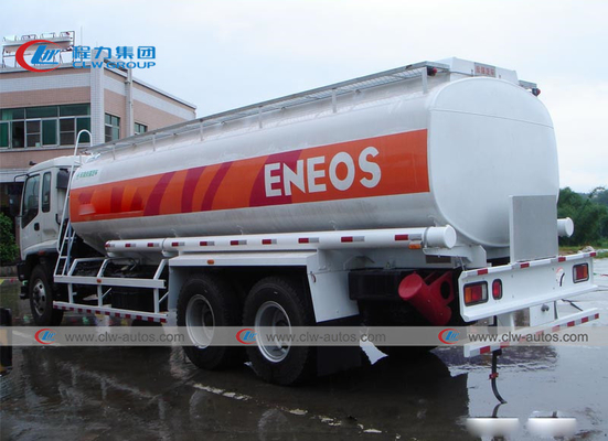 ISUZU 6x4 20000 Liters 20CBM Stainless Steel Gasoline Transport Truck oil trailer