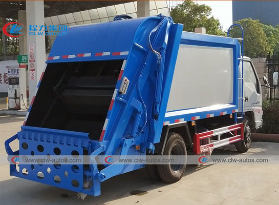 3 tons 4x2 JAC brand 5000 Liters refuse Garbage Compactor Truck