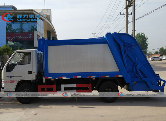 3 tons 4x2 JAC brand 5000 Liters refuse Garbage Compactor Truck