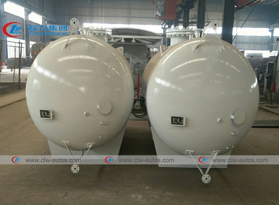 5000 Liters 5m3 Lpg Gas Storage Tank Mini LPG Propane / Butane Pressure Vessel