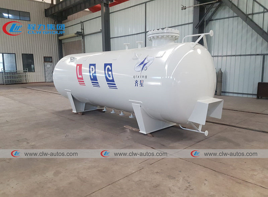 Q345R Carbon Steel 8,000 Liters LPG Gas Tanker For Storage Lpg