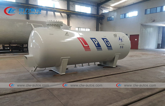 Q345R Carbon Steel 8,000 Liters LPG Gas Tanker For Storage Lpg