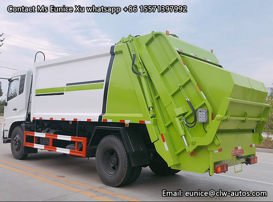 Dongfeng 14m3 Large capacity  reliable quality refuse Garbage Compactor Truck Waste collection truck