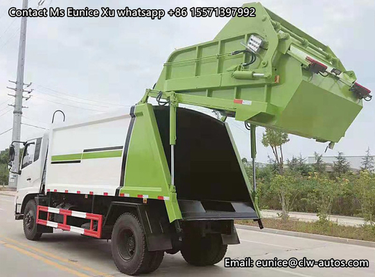 Dongfeng 14m3 Large capacity  reliable quality refuse Garbage Compactor Truck Waste collection truck