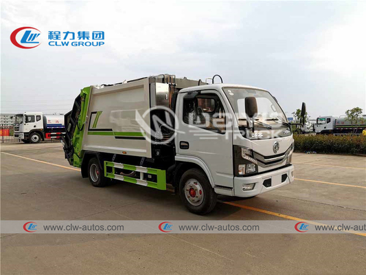 Dongfeng brand 6cbm Waste Collection Truck Garbage Compressed Truck for sanitation