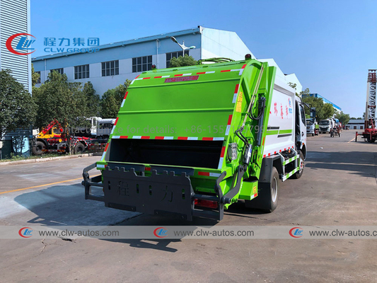 Dongfeng 4x2 8cbm Garbage Compactor Truck Trash Collection Truck