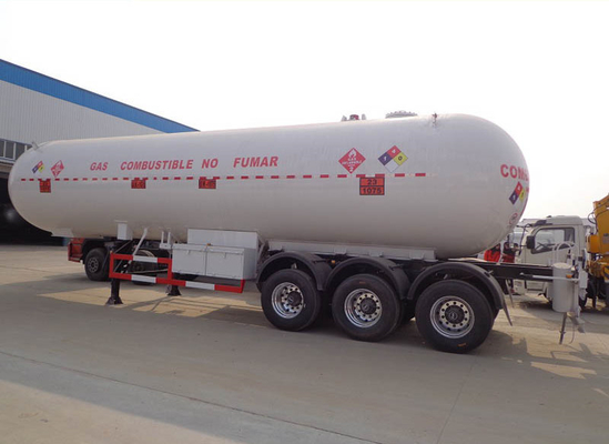 54M3 3 Axle Tanker Semi Trailer LPG Transport Propane Trailer