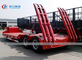 2 Axle Lowbed Lowboy Semi Trailer 40 Tons 45 Tons For Construction Machine