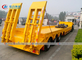 Heavy Duty 3 Axle Lowboy Lowbed Semi Trailer 60 Tons 80 Tons For Excavating Machine