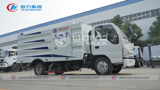 Isuzu 5m3 4x2 6Wheeler Vacuum Cleaner Truck Vehicle Dust Industries Cleaning