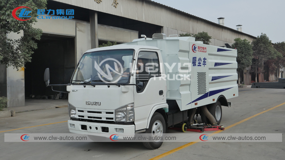 Isuzu 5m3 4x2 6Wheeler Vacuum Cleaner Truck Vehicle Dust Industries Cleaning