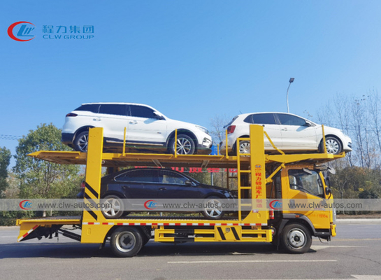 Sinotruk HOWO 4x2 LHD Car Hauler Truck 3-4 Units SUV Car Carrier